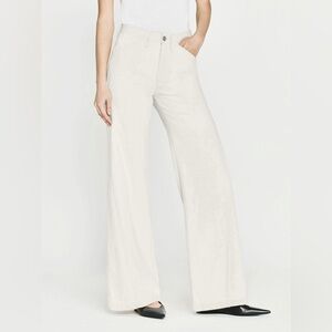 FRAME Le Palazzo White wide leg jeans size 28 NWT